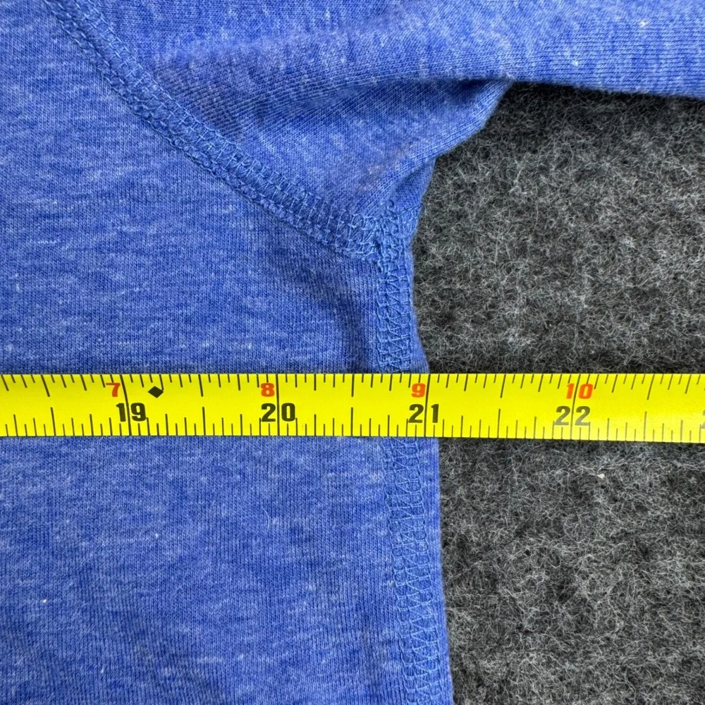 Champion Kansas Jayhawks T-Shirt Mens Large Blue‎ Pocket Tee - Picture 10 of 12